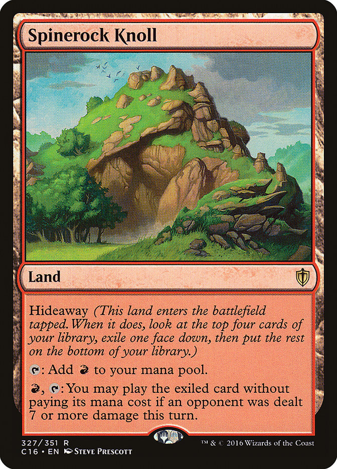 Spinerock Knoll [Commander 2016] - Magic: The Gathering - Card Brawlers | Quebec | Canada |