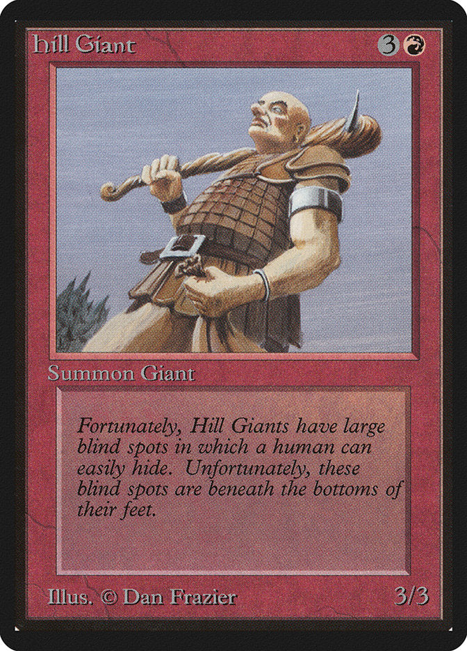 Hill Giant [Beta Edition] - Magic: The Gathering - Card Brawlers | Quebec | Canada |