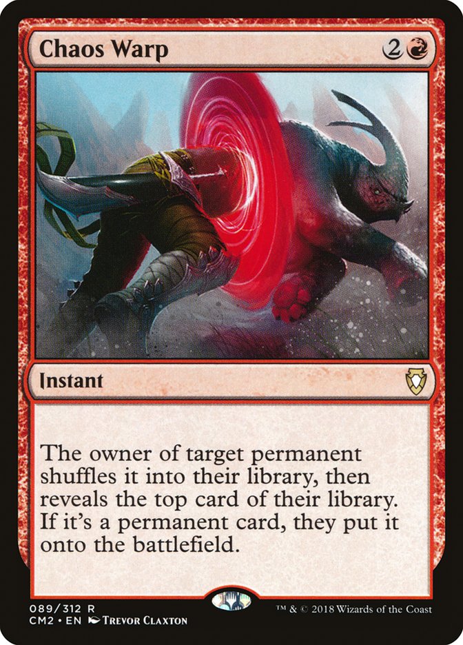 Chaos Warp [Commander Anthology Volume II] - Magic: The Gathering - Card Brawlers | Quebec | Canada |