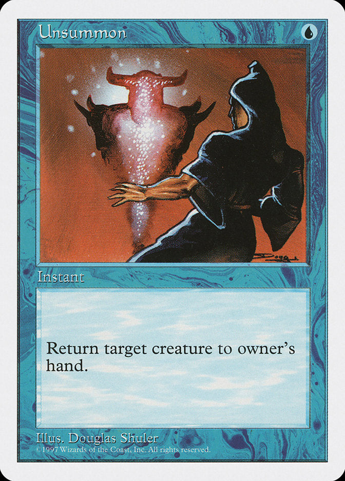 Unsummon [Fifth Edition] - Magic: The Gathering - Card Brawlers | Quebec | Canada |