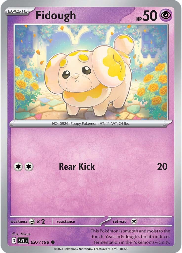 Fidough (097/198) [Scarlet & Violet: Base Set] - Pokémon - Card Brawlers | Quebec | Canada |