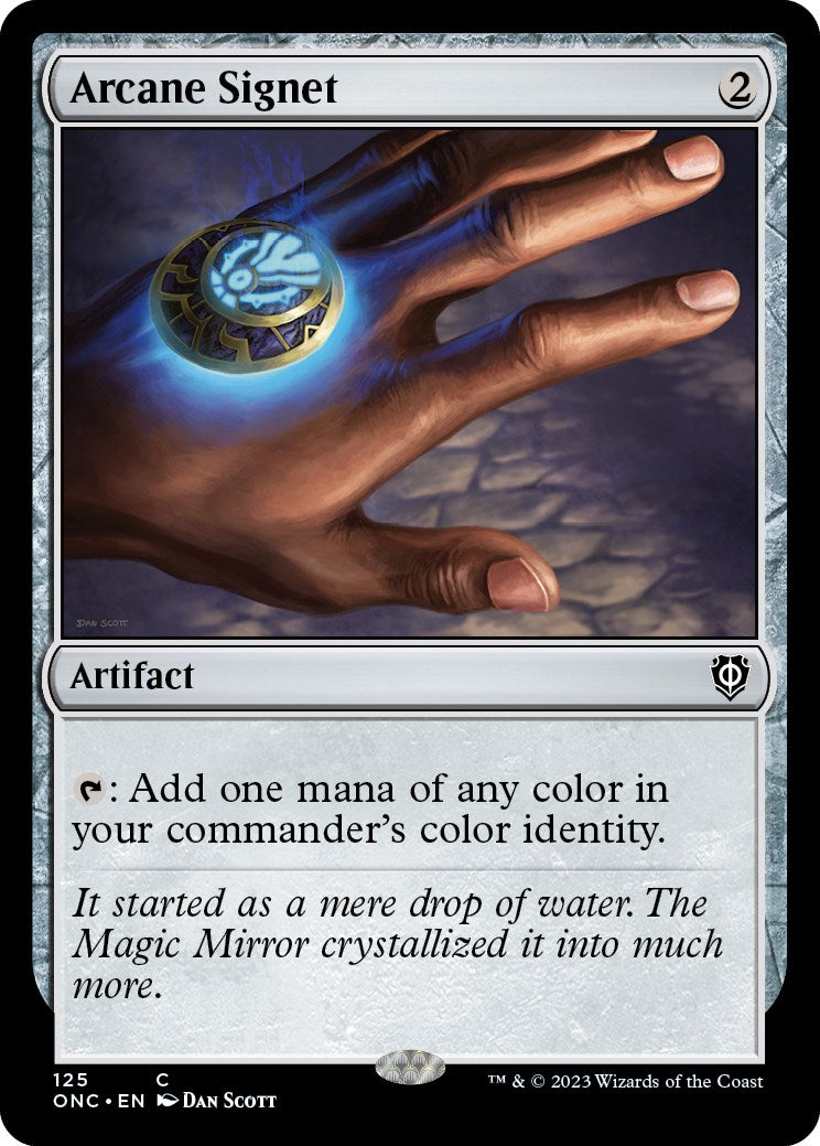 Arcane Signet [Phyrexia: All Will Be One Commander] - Magic: The Gathering - Card Brawlers | Quebec | Canada |