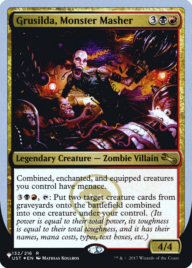 Grusilda, Monster Masher (Unfinity Foil Edition) [The List] - Magic: The Gathering - Card Brawlers | Quebec | Canada |