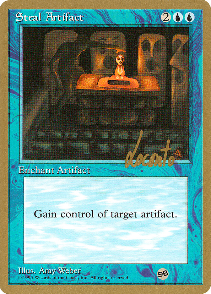 Steal Artifact (Michael Loconto) (SB) [Pro Tour Collector Set] - Magic: The Gathering - Card Brawlers | Quebec | Canada |