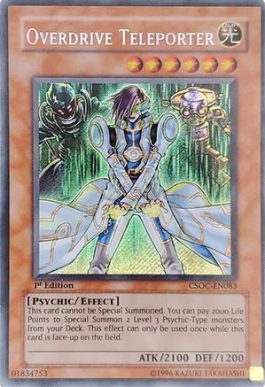 Overdrive Teleporter [CSOC-EN083] Secret Rare - Yu-Gi-Oh! - Card Brawlers | Quebec | Canada |