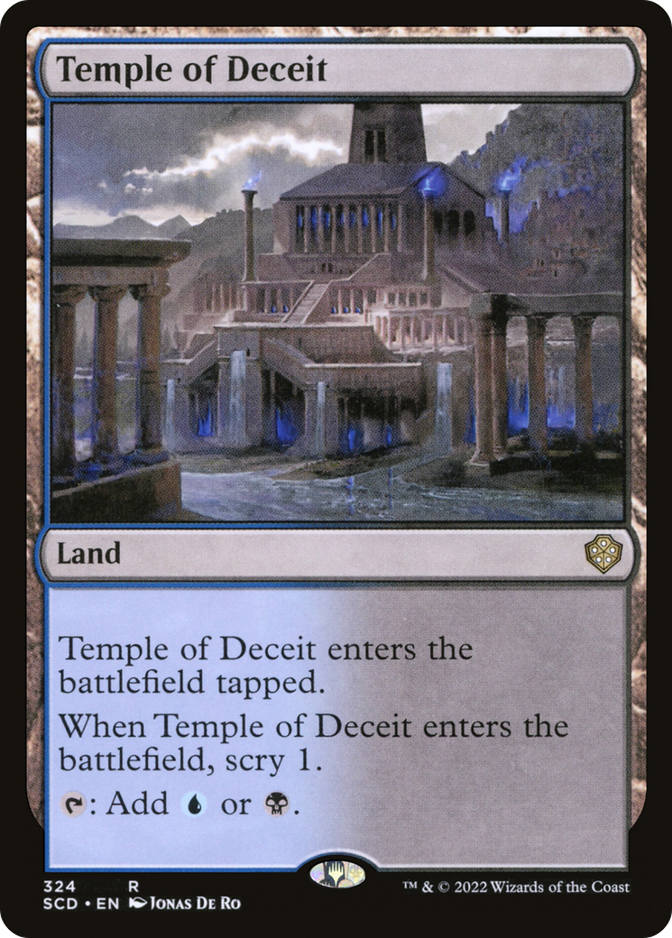 Temple of Deceit [Starter Commander Decks] - Magic: The Gathering - Card Brawlers | Quebec | Canada |