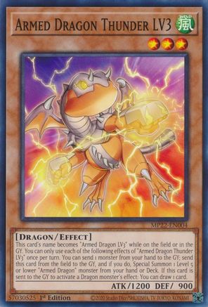 Armed Dragon Thunder LV3 [MP22-EN004] Common - Yu-Gi-Oh! - Card Brawlers | Quebec | Canada |