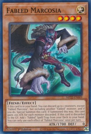 Fabled Marcosia [MP22-EN009] Common - Yu-Gi-Oh! - Card Brawlers | Quebec | Canada |