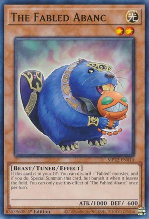 The Fabled Abanc [MP22-EN010] Common - Yu-Gi-Oh! - Card Brawlers | Quebec | Canada |