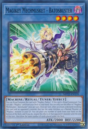 Magikey Mechmusket - Batosbuster [MP22-EN139] Common - Yu-Gi-Oh! - Card Brawlers | Quebec | Canada |