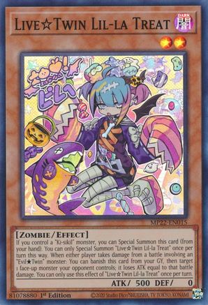 Live☆Twin Lil-la Treat [MP22-EN015] Super Rare - Yu-Gi-Oh! - Card Brawlers | Quebec | Canada |