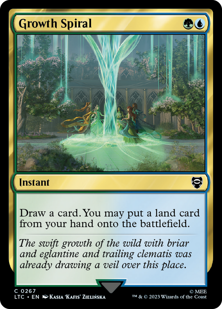 Growth Spiral [The Lord of the Rings: Tales of Middle-Earth Commander] - Magic: The Gathering - Card Brawlers | Quebec | Canada |