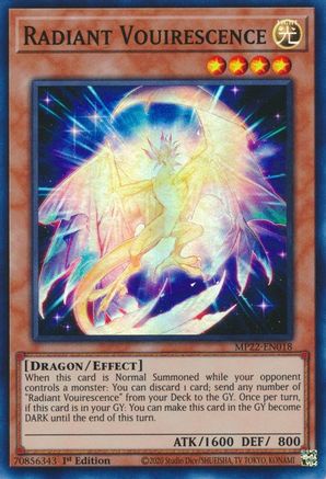 Radiant Vouirescence [MP22-EN018] Super Rare - Yu-Gi-Oh! - Card Brawlers | Quebec | Canada |