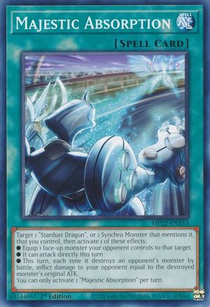 Majestic Absorption [MP22-EN153] Common - Yu-Gi-Oh! - Card Brawlers | Quebec | Canada |
