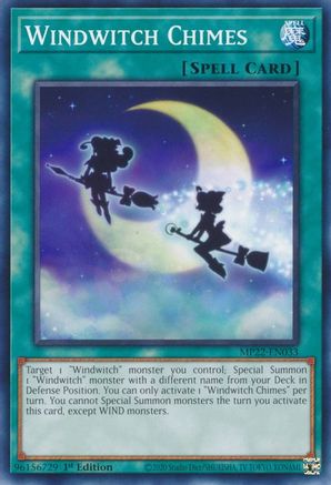 Windwitch Chimes [MP22-EN033] Common - Yu-Gi-Oh! - Card Brawlers | Quebec | Canada |