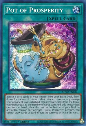 Pot of Prosperity [MP22-EN037] Prismatic Secret Rare - Yu-Gi-Oh! - Card Brawlers | Quebec | Canada |