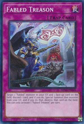 Fabled Treason [MP22-EN041] Common - Yu-Gi-Oh! - Card Brawlers | Quebec | Canada |