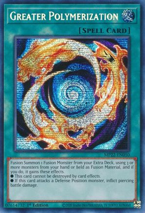 Greater Polymerization [MP22-EN050] Prismatic Secret Rare - Yu-Gi-Oh! - Card Brawlers | Quebec | Canada |