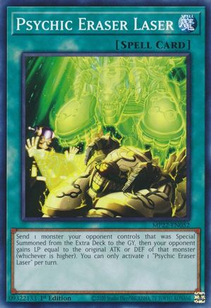Psychic Eraser Laser [MP22-EN052] Common - Yu-Gi-Oh! - Card Brawlers | Quebec | Canada |