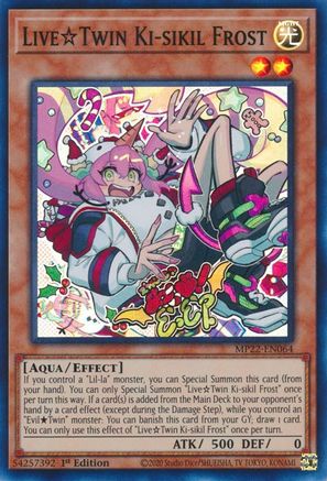 Live☆Twin Ki-sikil Frost [MP22-EN064] Super Rare - Yu-Gi-Oh! - Card Brawlers | Quebec | Canada |
