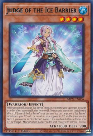 Judge of the Ice Barrier [MP22-EN066] Rare - Yu-Gi-Oh! - Card Brawlers | Quebec | Canada |