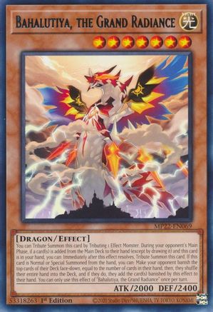 Bahalutiya, the Grand Radiance [MP22-EN069] Rare - Yu-Gi-Oh! - Card Brawlers | Quebec | Canada |