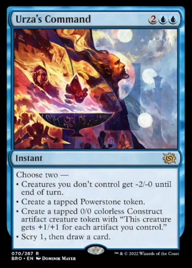 Urza's Command [The Brothers' War] - Magic: The Gathering - Card Brawlers | Quebec | Canada |