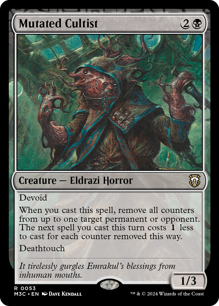 Mutated Cultist [Modern Horizons 3 Commander] - Magic: The Gathering - Card Brawlers | Quebec | Canada |