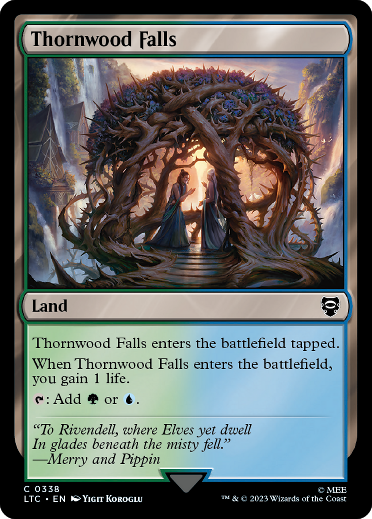 Thornwood Falls [The Lord of the Rings: Tales of Middle-Earth Commander] - Magic: The Gathering - Card Brawlers | Quebec | Canada |