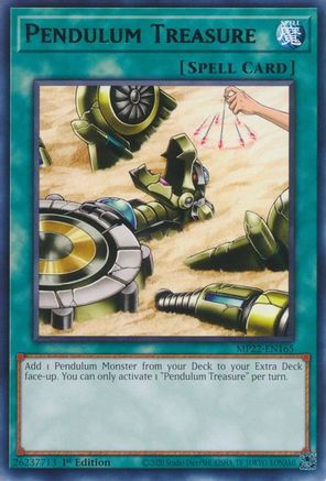 Pendulum Treasure [MP22-EN165] Rare - Yu-Gi-Oh! - Card Brawlers | Quebec | Canada |