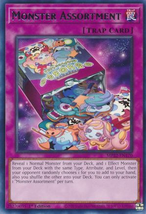 Monster Assortment [MP22-EN170] Rare - Yu-Gi-Oh! - Card Brawlers | Quebec | Canada |