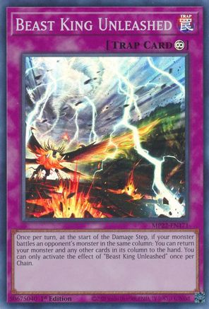 Beast King Unleashed [MP22-EN171] Super Rare - Yu-Gi-Oh! - Card Brawlers | Quebec | Canada |