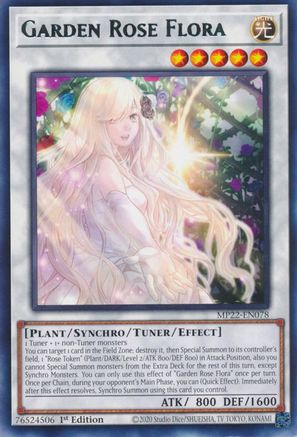 Garden Rose Flora [MP22-EN078] Rare - Yu-Gi-Oh! - Card Brawlers | Quebec | Canada |