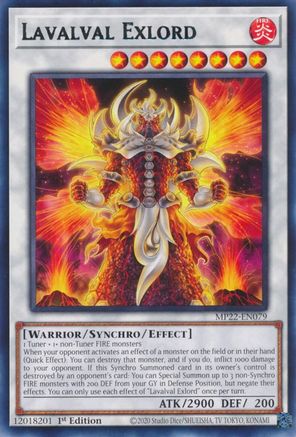 Lavalval Exlord [MP22-EN079] Rare - Yu-Gi-Oh! - Card Brawlers | Quebec | Canada |