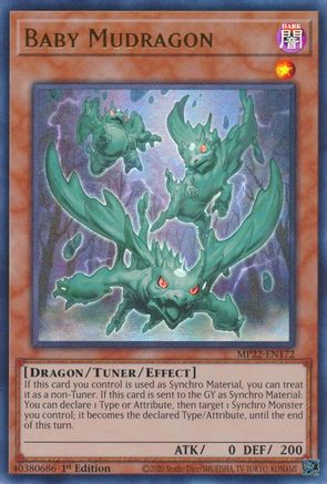 Baby Mudragon [MP22-EN172] Ultra Rare - Yu-Gi-Oh! - Card Brawlers | Quebec | Canada |