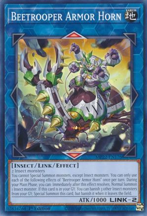 Beetrooper Armor Horn [MP22-EN176] Common - Yu-Gi-Oh! - Card Brawlers | Quebec | Canada |