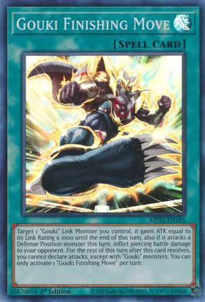 Gouki Finishing Move [MP22-EN185] Super Rare - Yu-Gi-Oh! - Card Brawlers | Quebec | Canada |