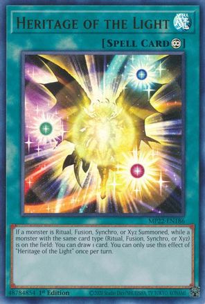 Heritage of the Light [MP22-EN186] Ultra Rare - Yu-Gi-Oh! - Card Brawlers | Quebec | Canada |