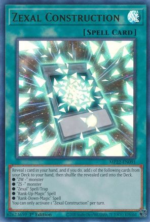 Zexal Construction [MP22-EN091] Ultra Rare - Yu-Gi-Oh! - Card Brawlers | Quebec | Canada |