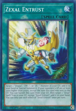 Zexal Entrust [MP22-EN092] Common - Yu-Gi-Oh! - Card Brawlers | Quebec | Canada |