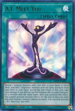 A.I. Meet You [MP22-EN095] Ultra Rare - Yu-Gi-Oh! - Card Brawlers | Quebec | Canada |