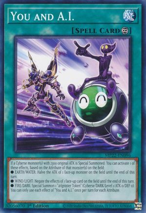 You and A.I. [MP22-EN096] Common - Yu-Gi-Oh! - Card Brawlers | Quebec | Canada |