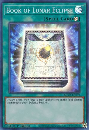 Book of Lunar Eclipse [MP22-EN099] Super Rare - Yu-Gi-Oh! - Card Brawlers | Quebec | Canada |