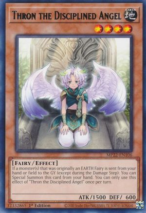 Thron the Disciplined Angel [MP22-EN106] Rare - Yu-Gi-Oh! - Card Brawlers | Quebec | Canada |