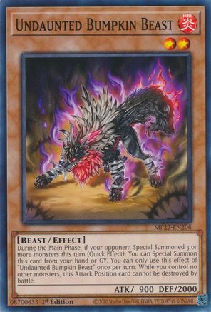 Undaunted Bumpkin Beast [MP22-EN206] Common - Yu-Gi-Oh! - Card Brawlers | Quebec | Canada |