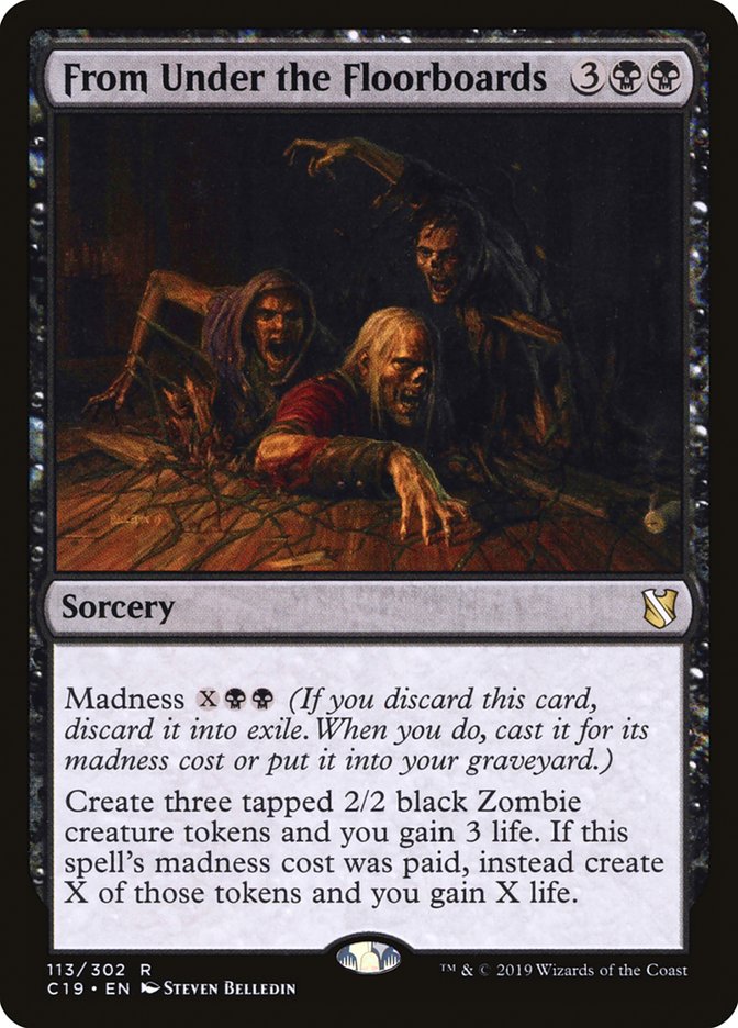 From Under the Floorboards [Commander 2019] - Magic: The Gathering - Card Brawlers | Quebec | Canada |