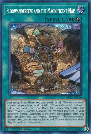 Floowandereeze and the Magnificent Map [MP22-EN220] Prismatic Secret Rare - Yu-Gi-Oh! - Card Brawlers | Quebec | Canada |