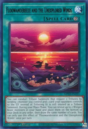 Floowandereeze and the Unexplored Winds [MP22-EN221] Rare - Yu-Gi-Oh! - Card Brawlers | Quebec | Canada |
