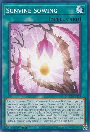 Sunvine Sowing [MP22-EN223] Common - Yu-Gi-Oh! - Card Brawlers | Quebec | Canada |
