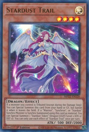 Stardust Trail [MP22-EN120] Ultra Rare - Yu-Gi-Oh! - Card Brawlers | Quebec | Canada |